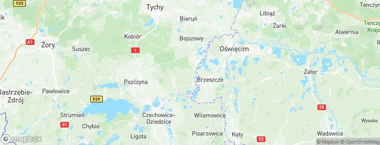 Gilowice, Poland Map