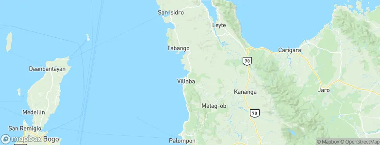 Ginabuyan, Philippines Map