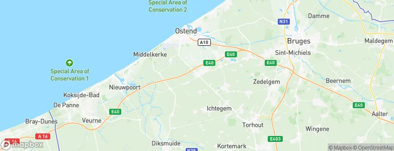 Gistel, Belgium Map