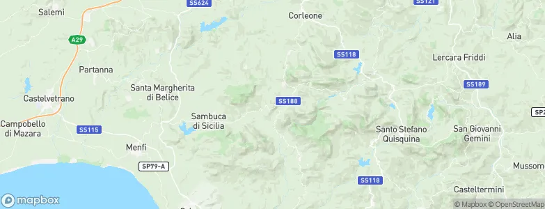 Giuliana, Italy Map