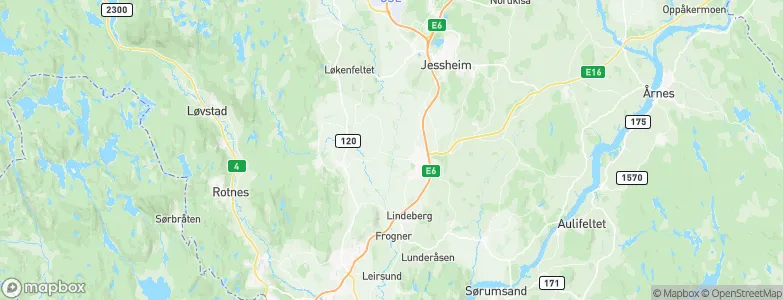 Gjerdrum, Norway Map