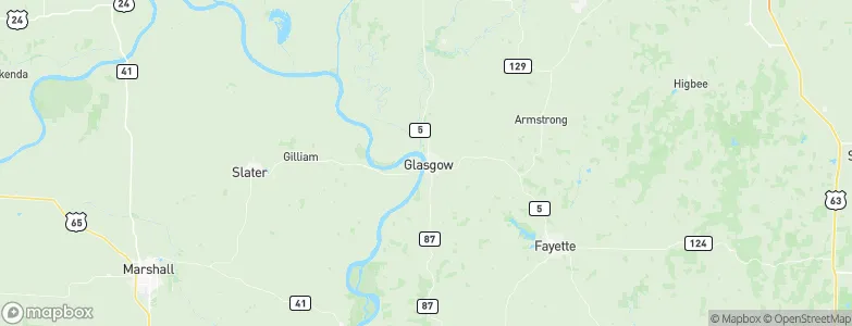 Glasgow, United States Map