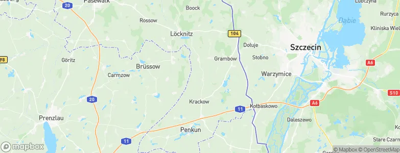 Glasow, Germany Map