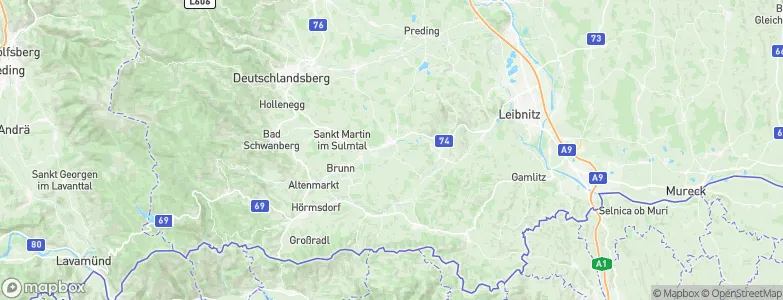 Gleinstätten, Austria Map