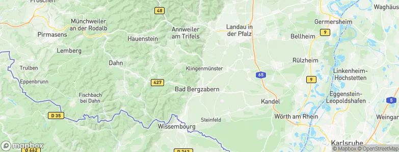 Gleiszellen-Gleishorbach, Germany Map
