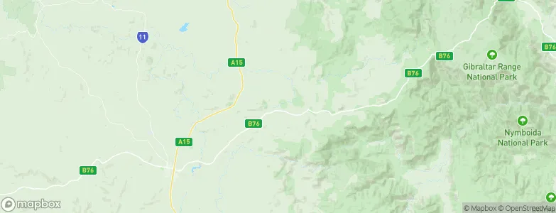 Glen Innes Severn, Australia Map