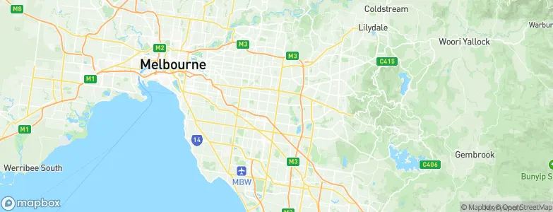 Glen Waverley, Australia Map