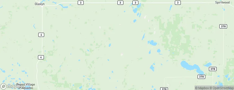 Glenbush, Canada Map