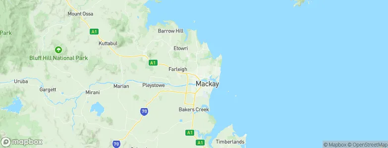 Glenella, Australia Map