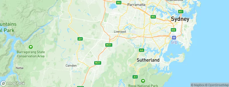 Glenfield, Australia Map