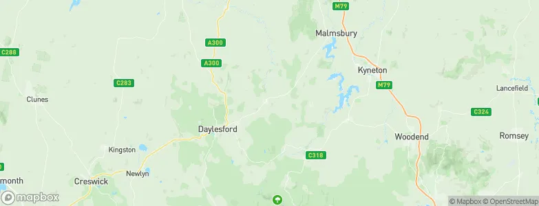 Glenlyon, Australia Map