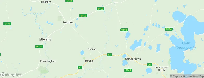 Glenormiston North, Australia Map