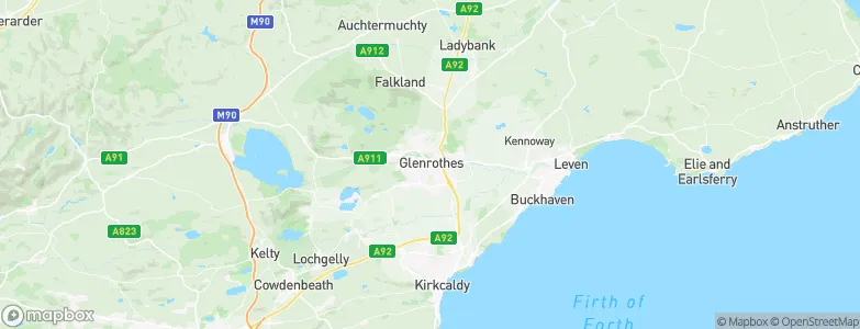 Glenrothes, United Kingdom Map