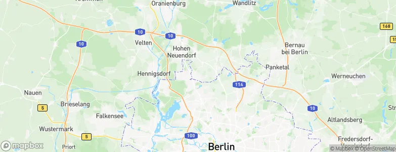 Glienicke, Germany Map
