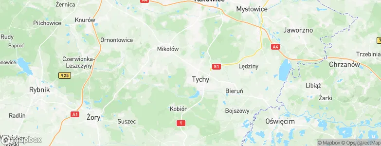 Glinka, Poland Map