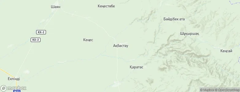 Glinkovo, Kazakhstan Map