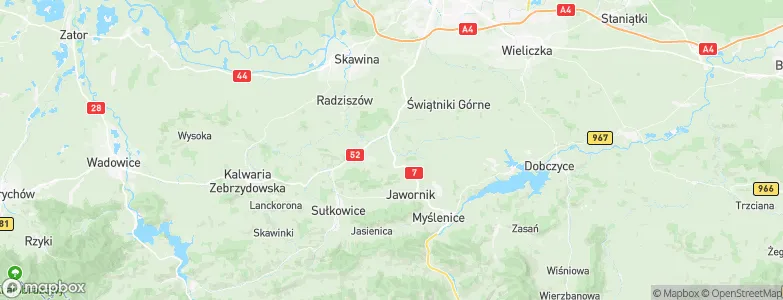 Głogoczów, Poland Map
