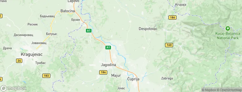 Glogovac, Serbia Map