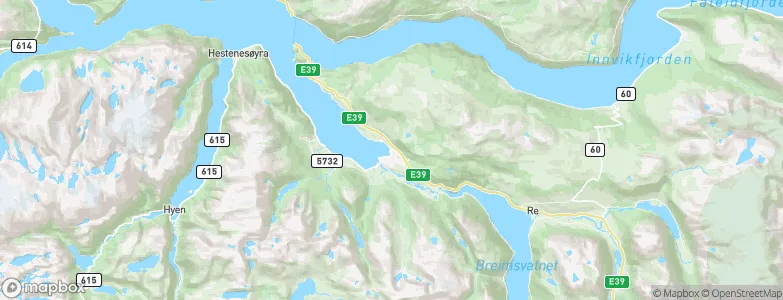 Gloppen, Norway Map