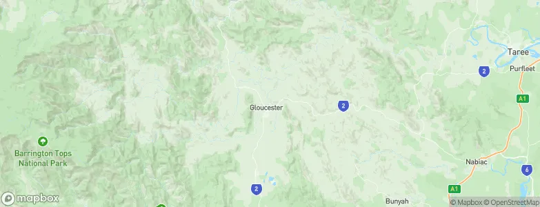 Gloucester, Australia Map
