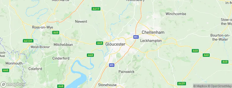 Gloucester, United Kingdom Map