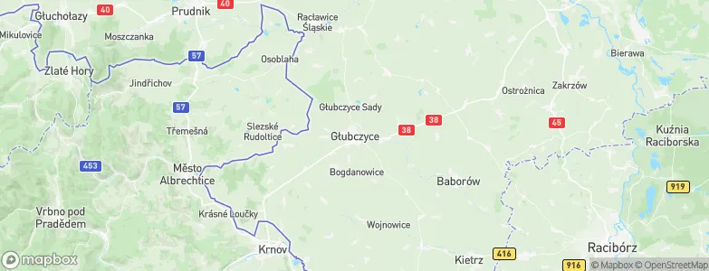Głubczyce, Poland Map