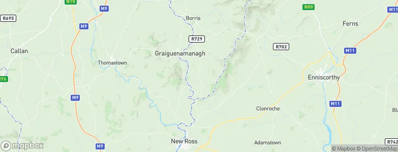Glynn, Ireland Map