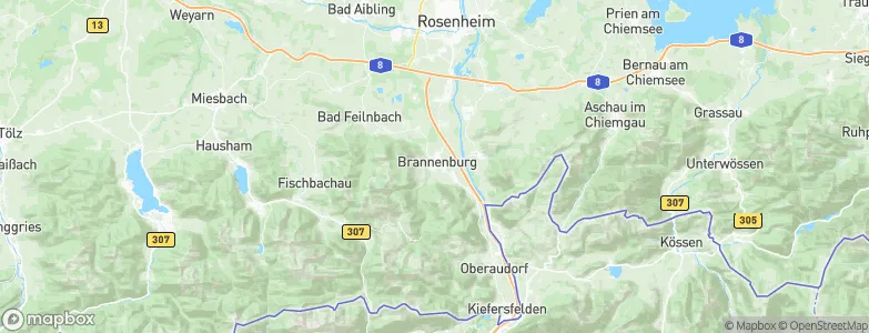Gmain bei Weidach, Germany Map