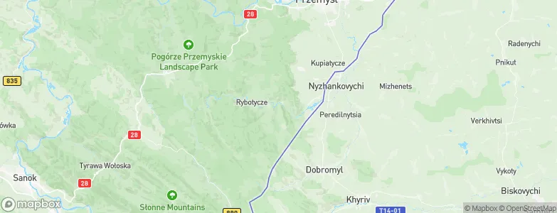 Gmina Fredropol, Poland Map