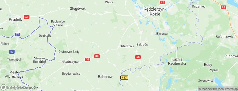 Gmina Pawłowiczki, Poland Map