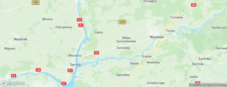 Gmina Somianka, Poland Map