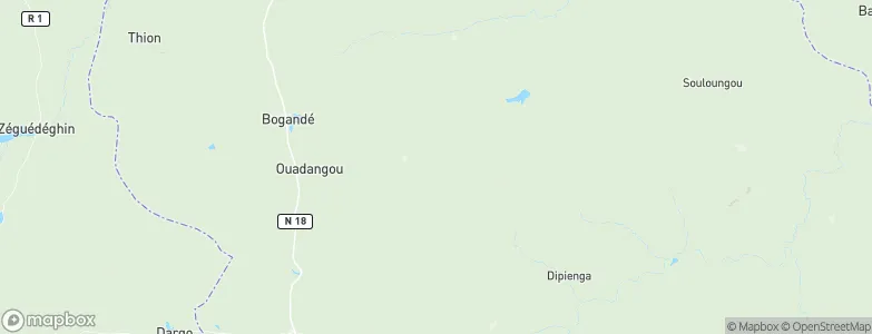 Gnagna Province, Burkina Faso Map