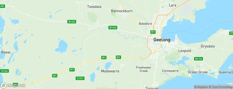 Gnarwarre, Australia Map