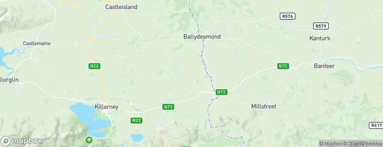 Gneevgullia, Ireland Map