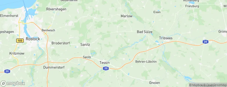 Gnewitz, Germany Map