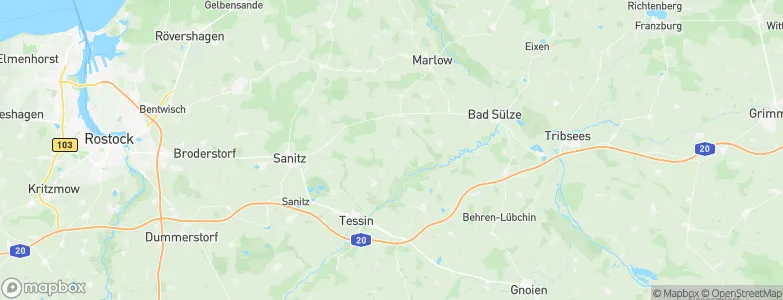 Gnewitz, Germany Map