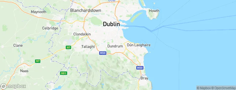 Goatstown, Ireland Map