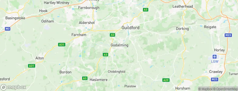Godalming, United Kingdom Map