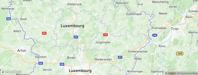 Godbrange, Luxembourg Map