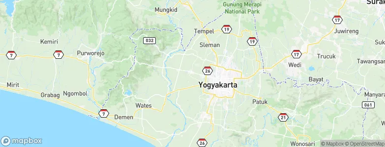 Godean, Indonesia Map
