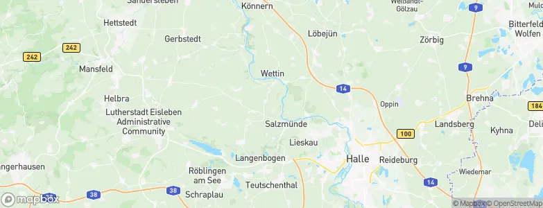 Gödewitz, Germany Map