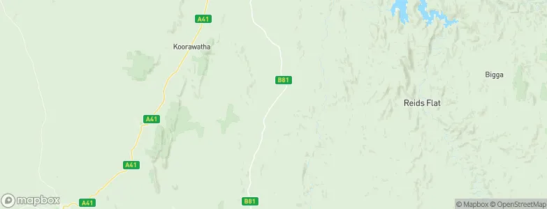 Godfreys Creek, Australia Map