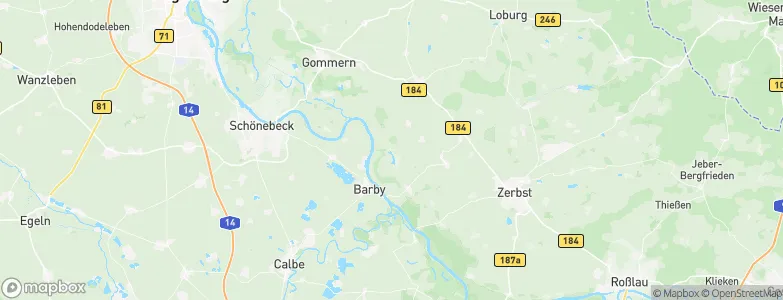 Gödnitz, Germany Map