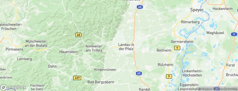 Godramstein, Germany Map
