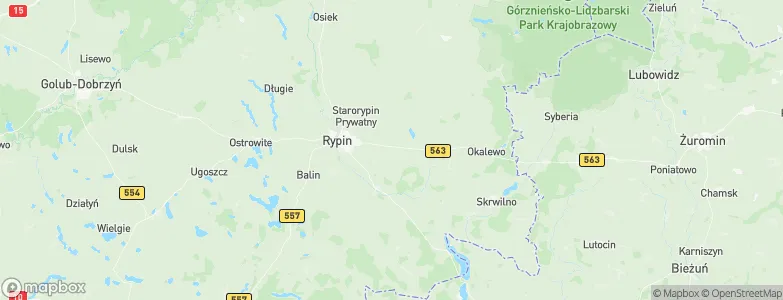 Godziszewy, Poland Map