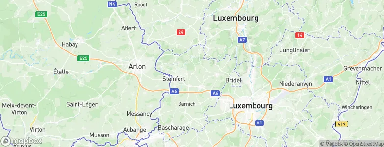 Goeblange, Luxembourg Map