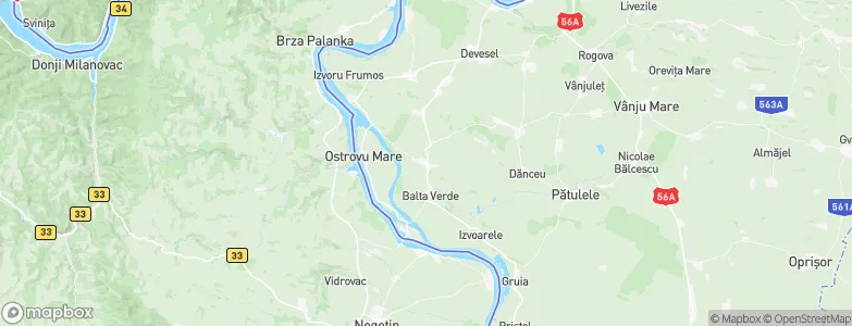 Gogoşu, Romania Map