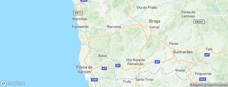 Góios, Portugal Map