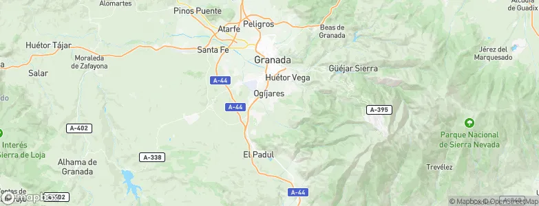 Gójar, Spain Map
