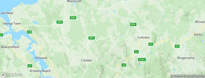 Golconda, Australia Map